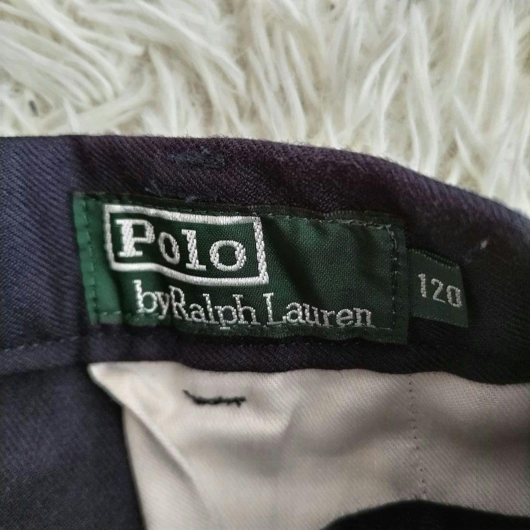 美品 Polo byRalphLauren 男の子 ウール チェック
