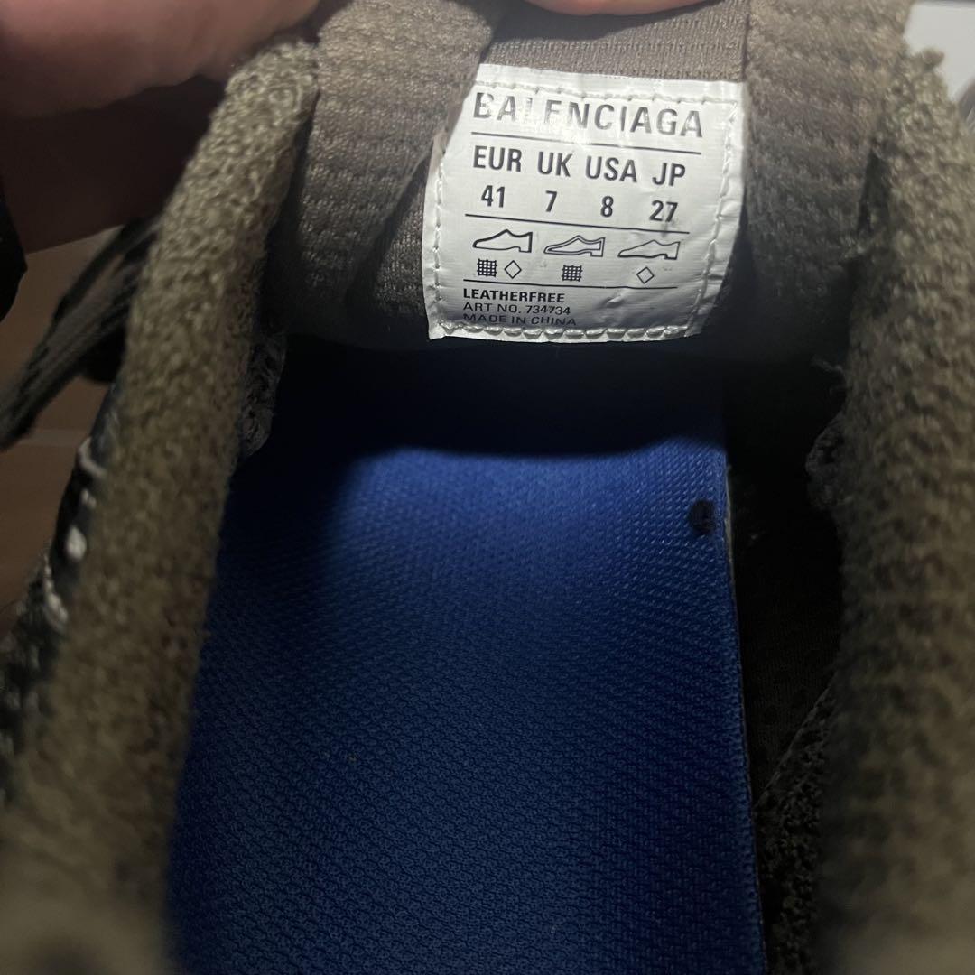 BALENCIAGA 3XL worn outバレンシアガ　スニーカー　グレー