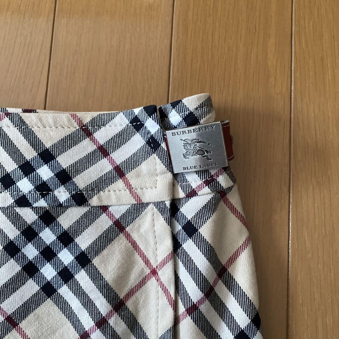BURBERRY ブルーレーベル チェック柄 タイトスカート 38