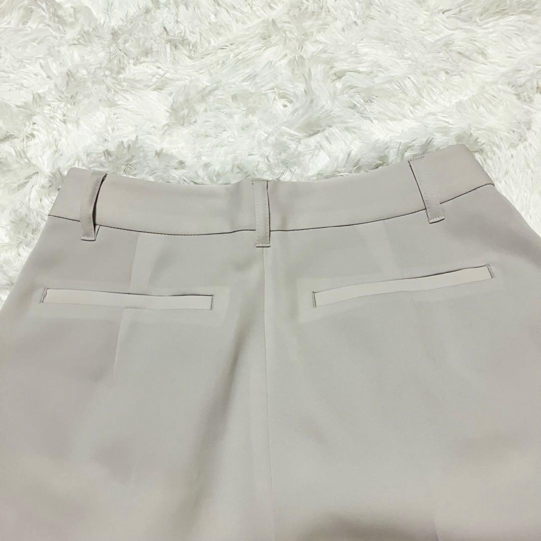 極美品 ナチュラルビューティーベーシック ノーカラーパンツ