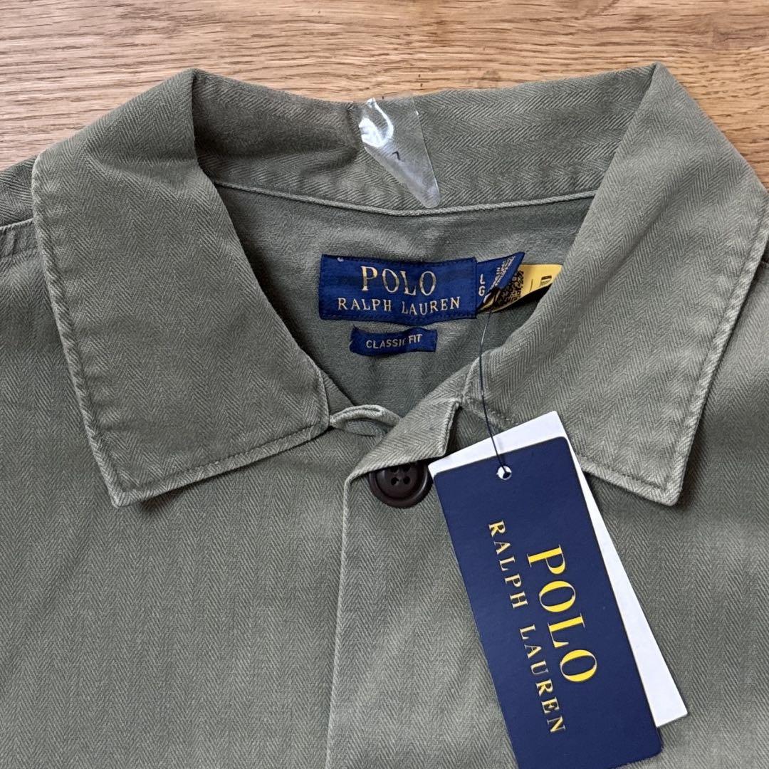 Polo Ralph Lauren ミリタリージャケット カーキ　米国購入　新品