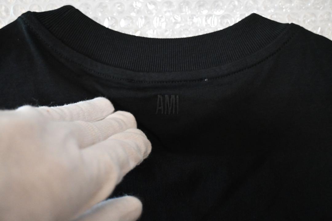 アミパリ♡ロンT ブラック 新品XS 正規品Ami Paris