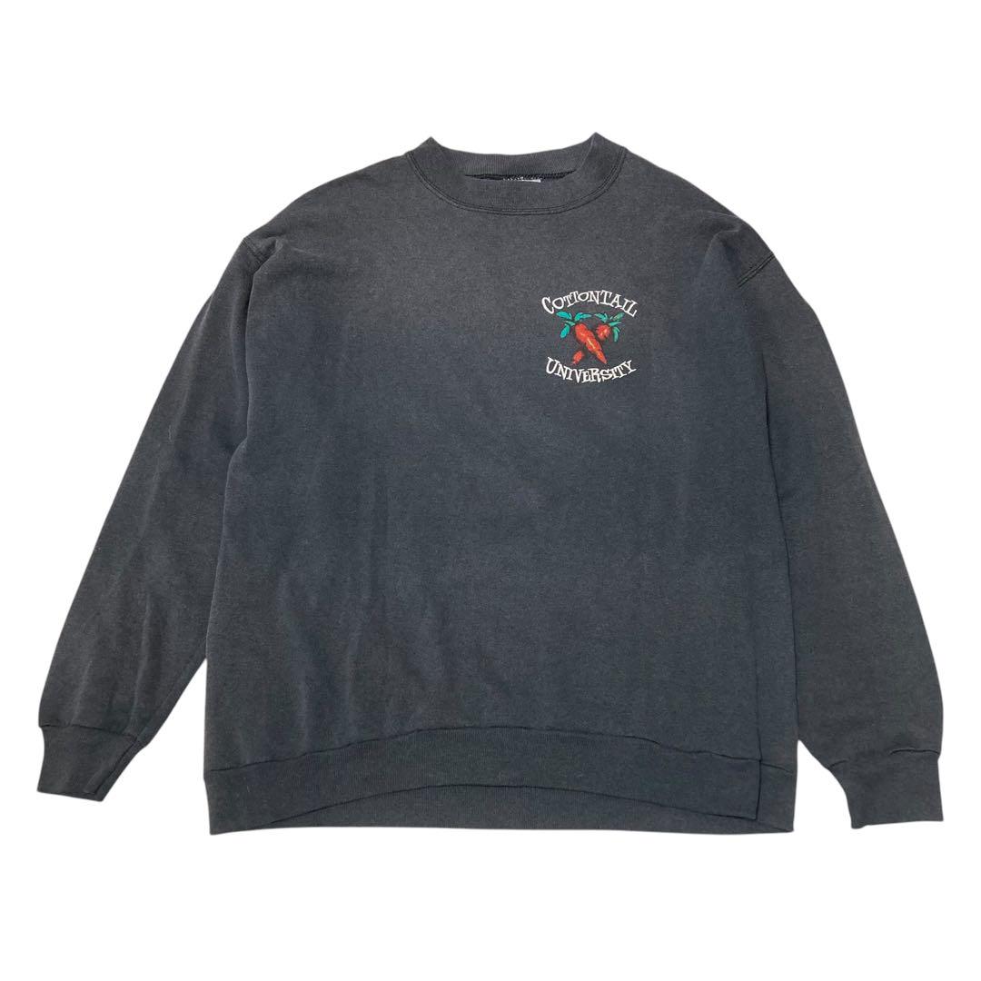90s古着TeeJaysバグズバニー背面ビッグプリント スウェット