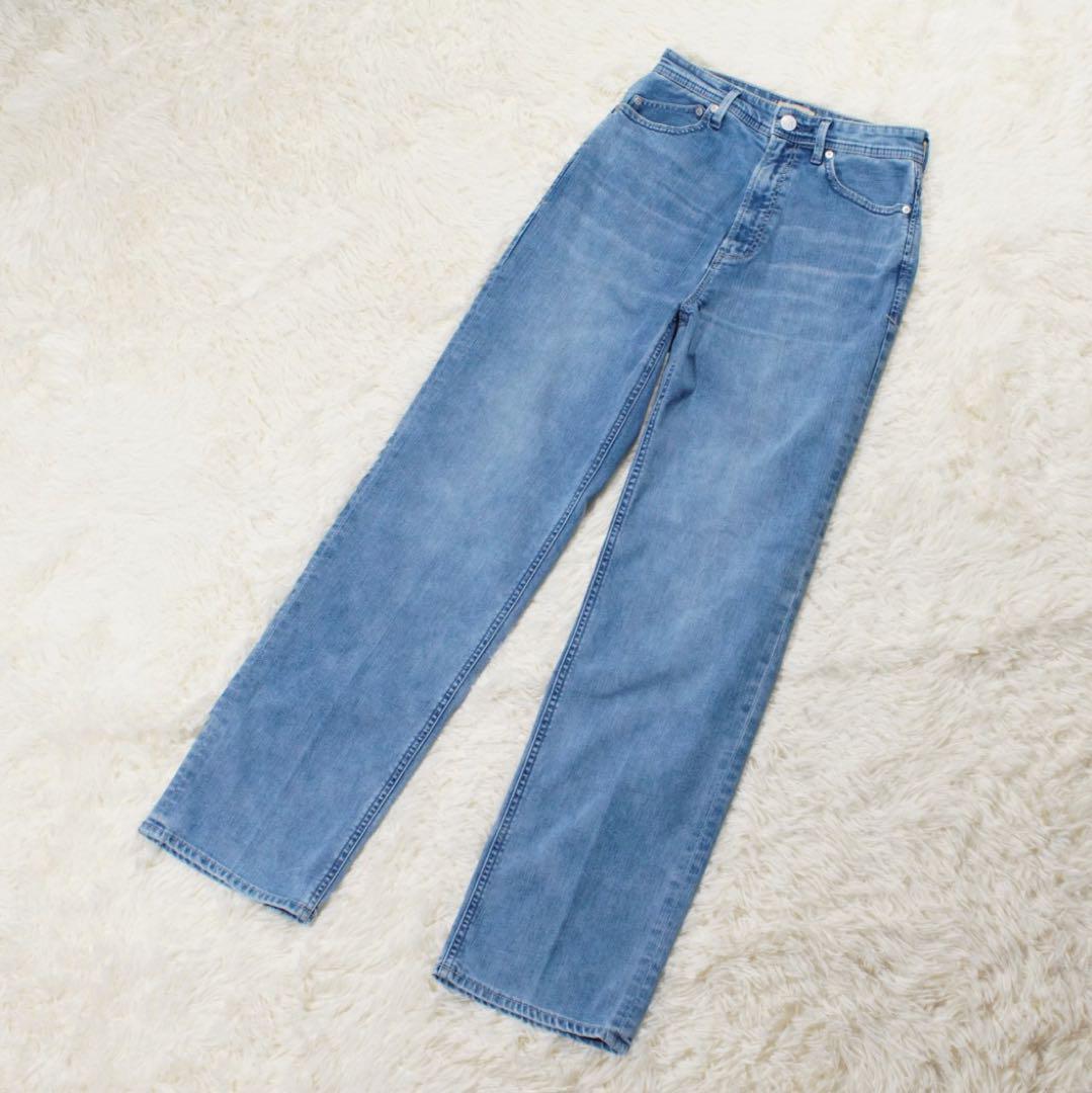人気《YANUK》Lea ボーイズストレート(W26)APS デニムパンツ 美品