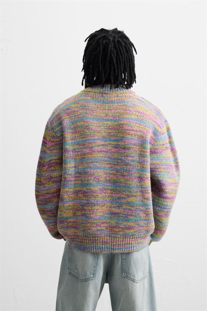 ZARA ザラ ジップアップニットカーディガン L-XLサイズ 完売品 ZARA ザラ ジップアップニットカーディガン L-XLサイズ 完売品