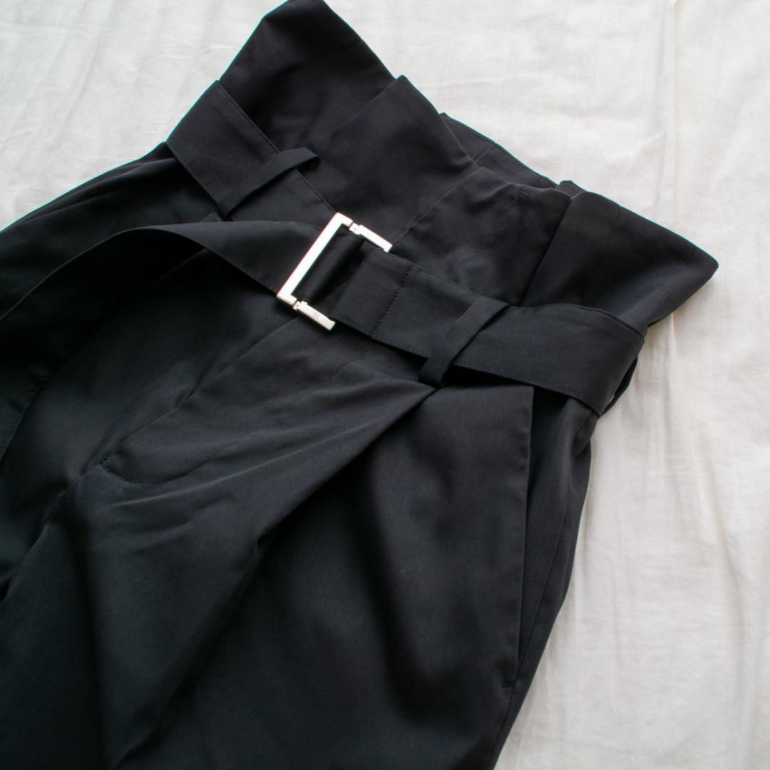 CLANE｜WAIST BELT MILITARY PANTS