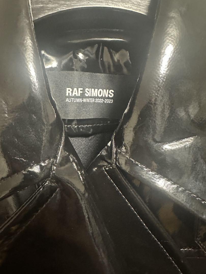 raf simons 22aw 23aw エナメルコート　パテントコート raf simons 22aw 23aw エナメルコート パテントコート