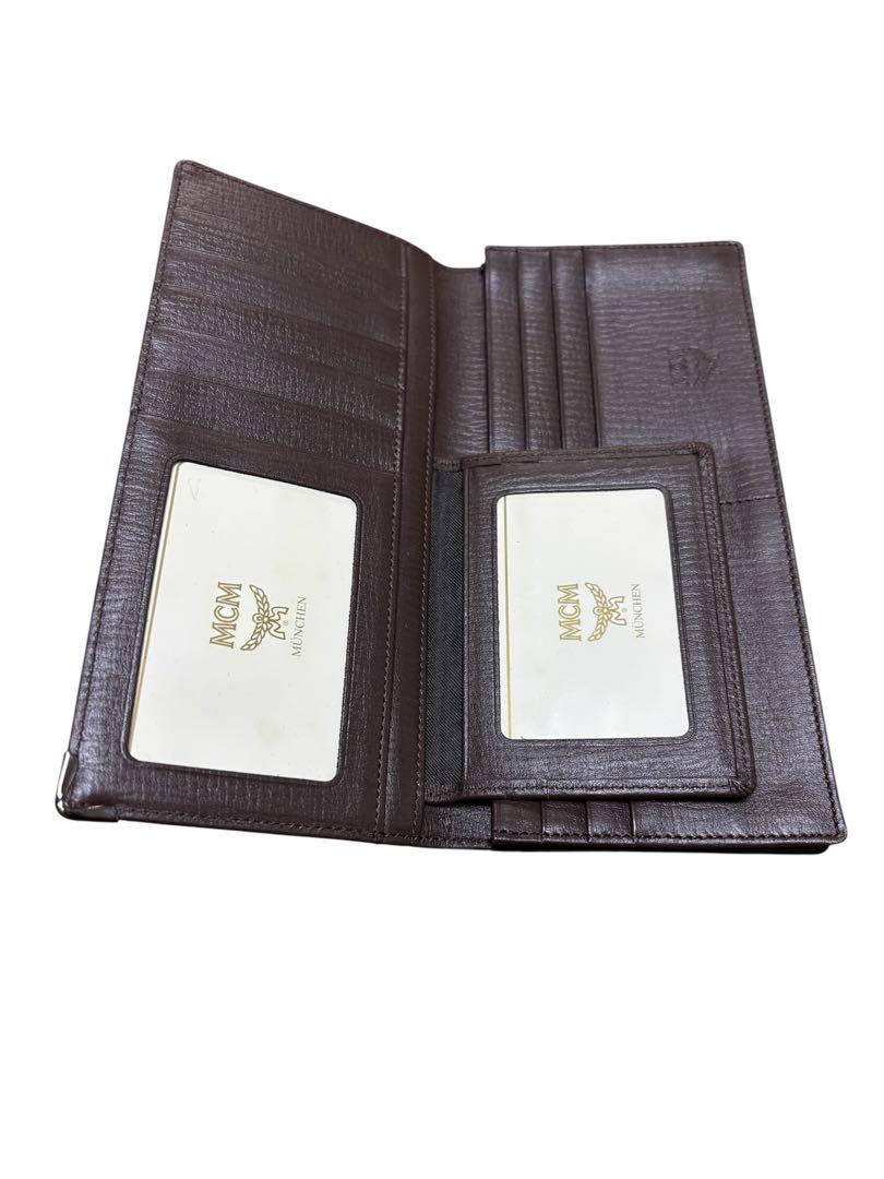 MCM ロゴパターン 長財布 ベージュ 未使用 MCM ロゴプリント 長財布 ベージュ - メルカリ