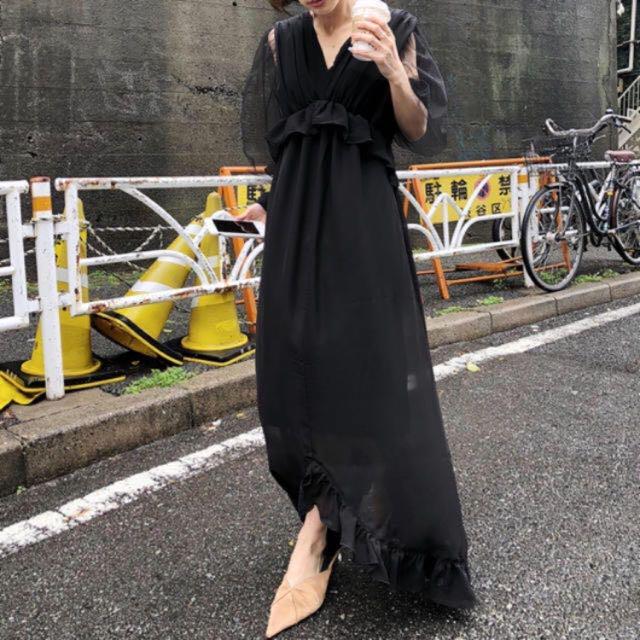 正規店格安 Ameri 店舗限定シースルーワンピース MjLDo-m68738587846 超特価特価