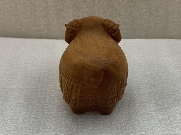 工芸品 一麿作 木箱入り 羊 京都山田松香木店 z7Jry-m68739803552 白檀香合 干支 未年 人気NEW