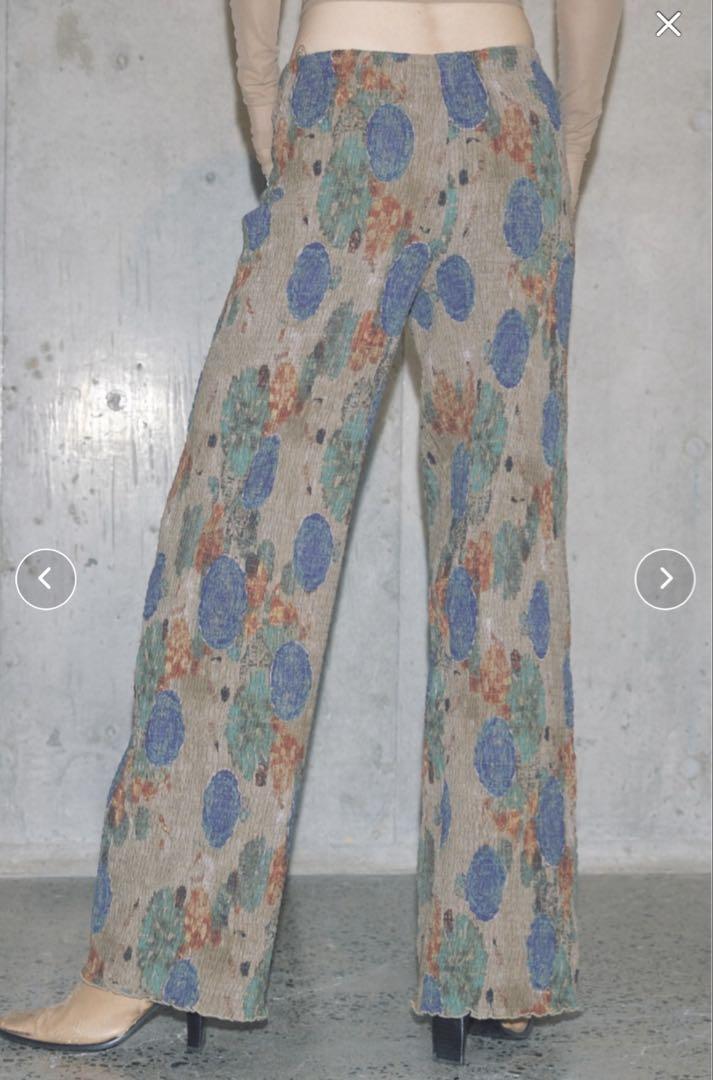 ねこjuemi Chromatic Shirring Pants