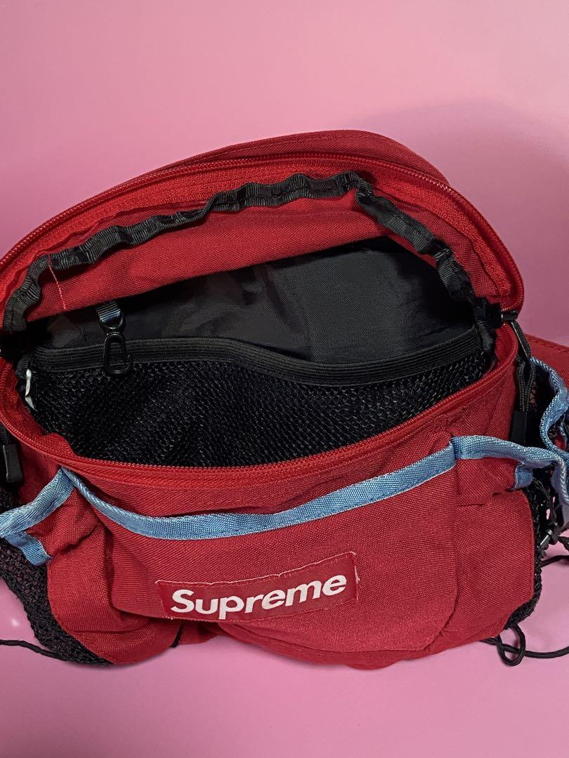 Supreme レッド ブルー ウエストポーチ
