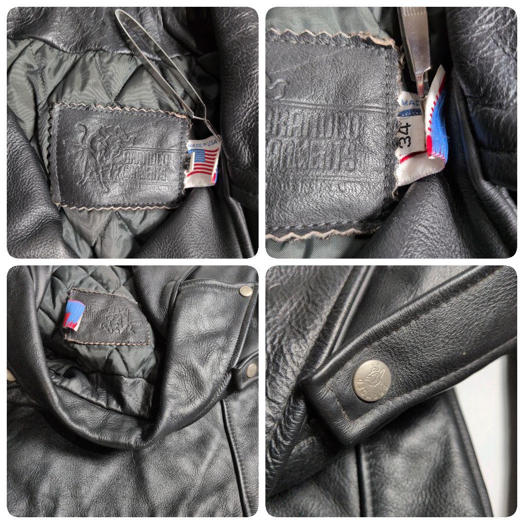 上 BRANDED GARMENTS ダブルライダース 90s WWW_OLIVIERBERNSTEIN_COM