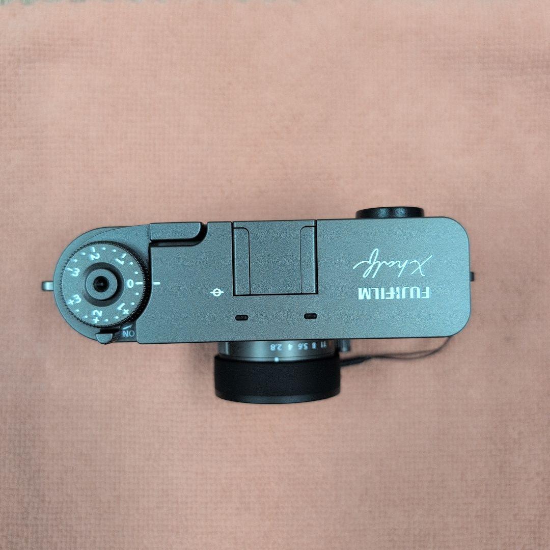 FUJIFILM X half チャコールシルバー 40枚撮影 保護フィルム
