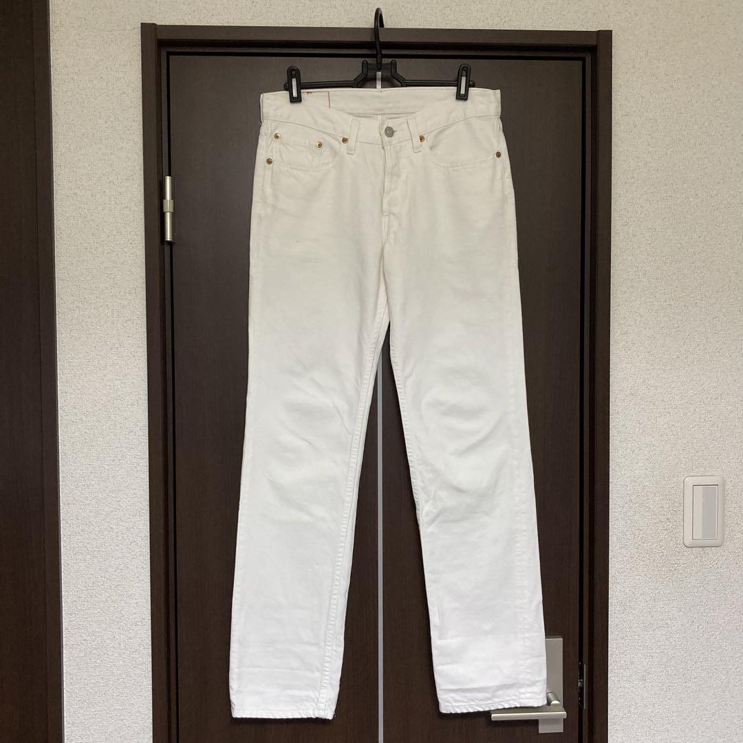 00s Levi's リーバイス 501 ホワイトデニム 先染め W30L31