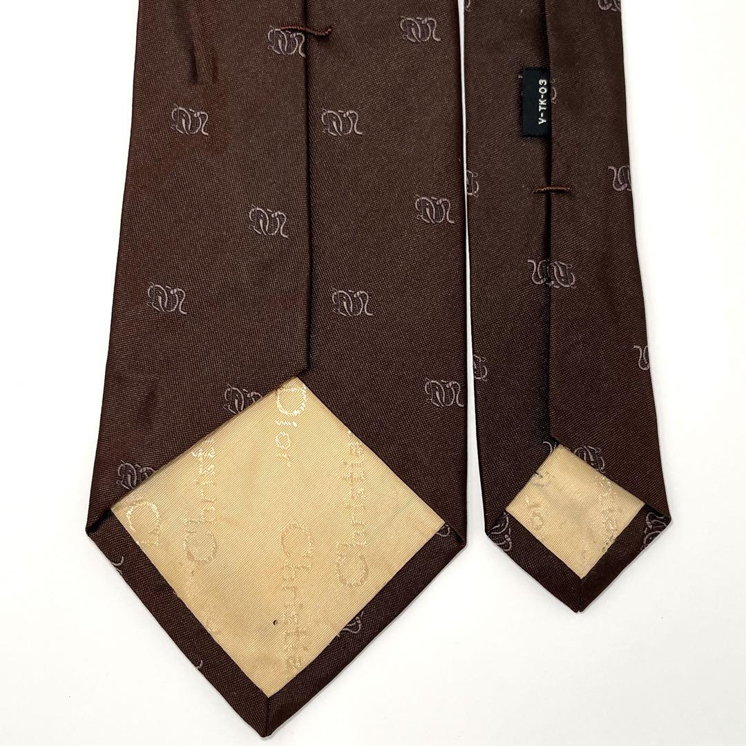 【美品】クリスチャン・ディオール ネクタイ ロゴ 高級