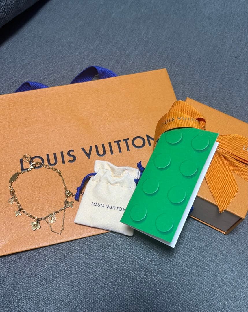 Louis Vuitton ゴールドブレスレット M64858LOUIS VUITTON
