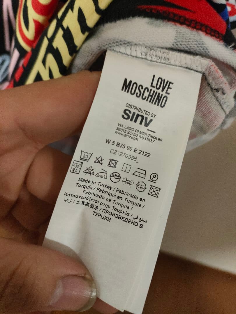 a30 超美品 MOSCHINO モスキーノ ワンピース 半袖 a30 超美品 MOSCHINO モスキーノ ワンピース 半袖