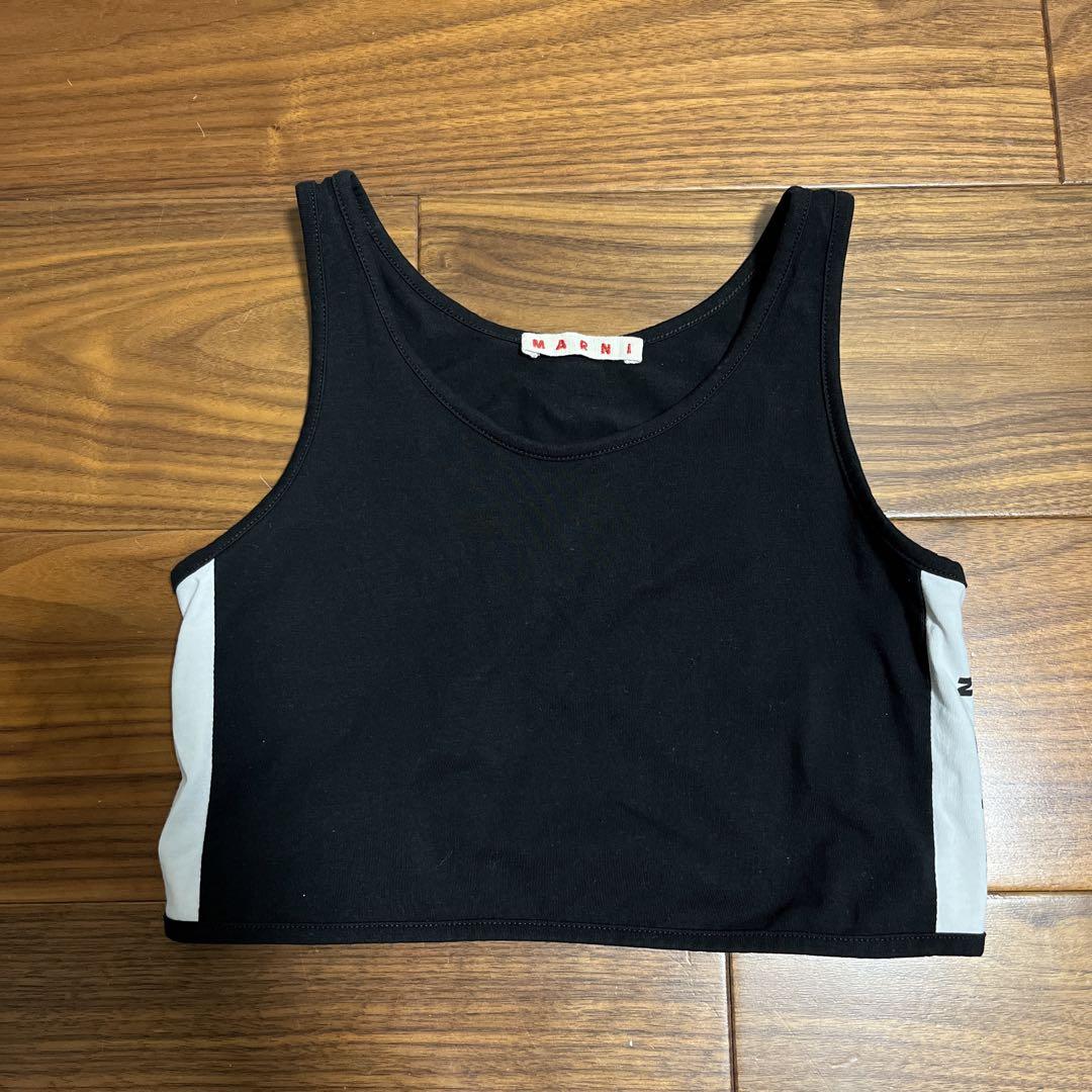 店内商品がすべてレジにて半額！！ MARNI kids タンクトップ 8y - メルカリ トップス