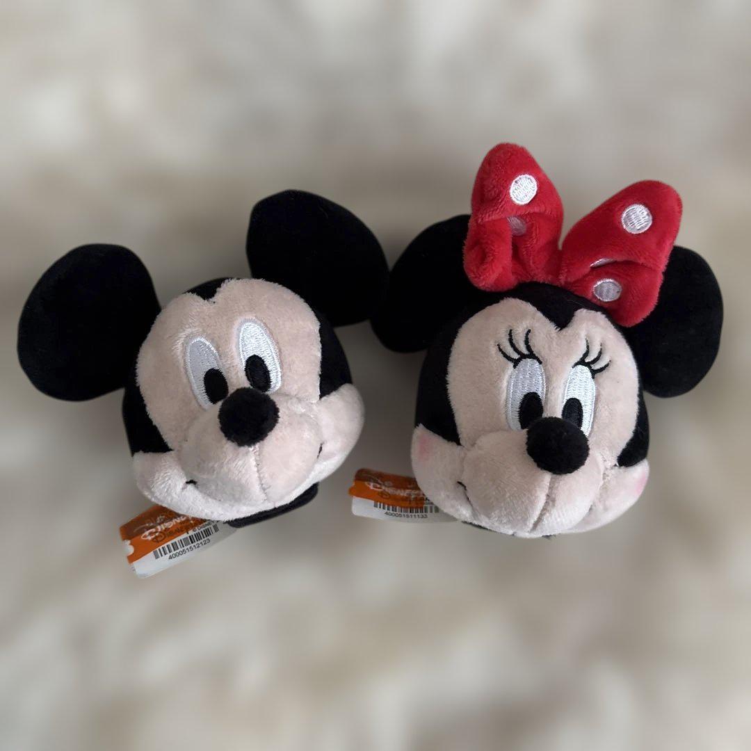 香港ディズニー　カスタマイズカチューシャパーツ　ミッキーマウス＆ミニーマウス