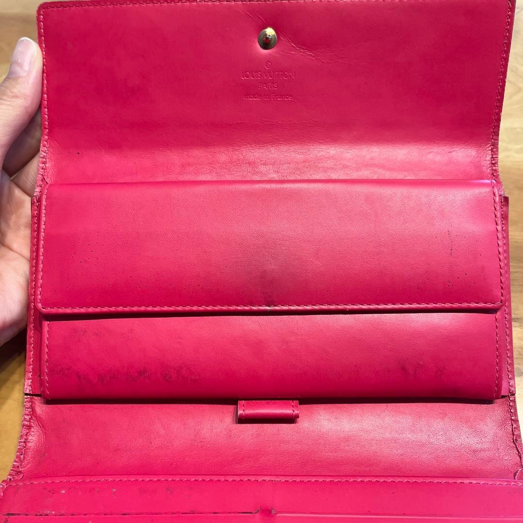 Louis Vuitton 長財布 ピンク Louis Vuitton ピンク 長財布 ルイ・ヴィトン25年春夏レザー