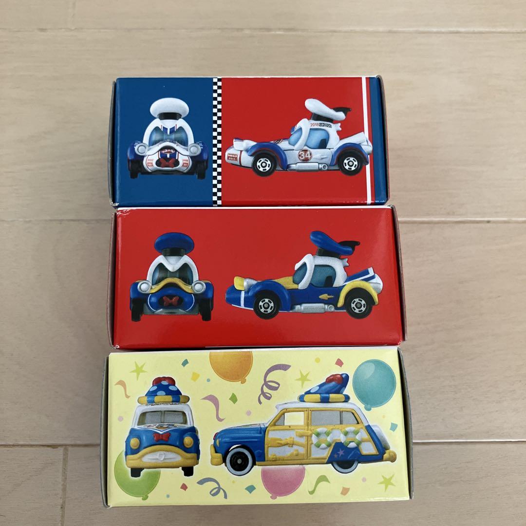 東京ディズニー リゾートドナルドレーシングカー サーフワゴン3台　2018.19