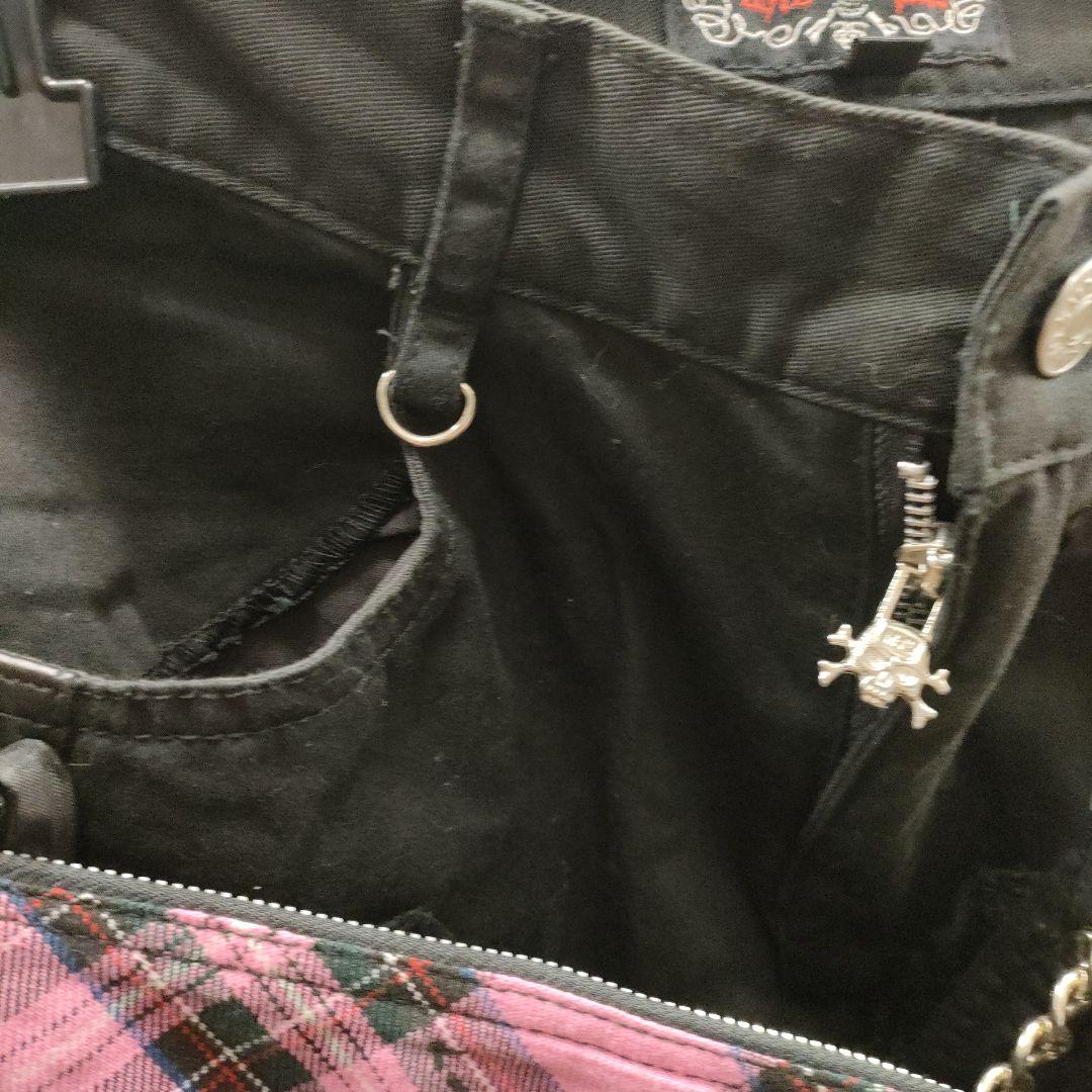 MADPUNKS チェック柄ミニスカート