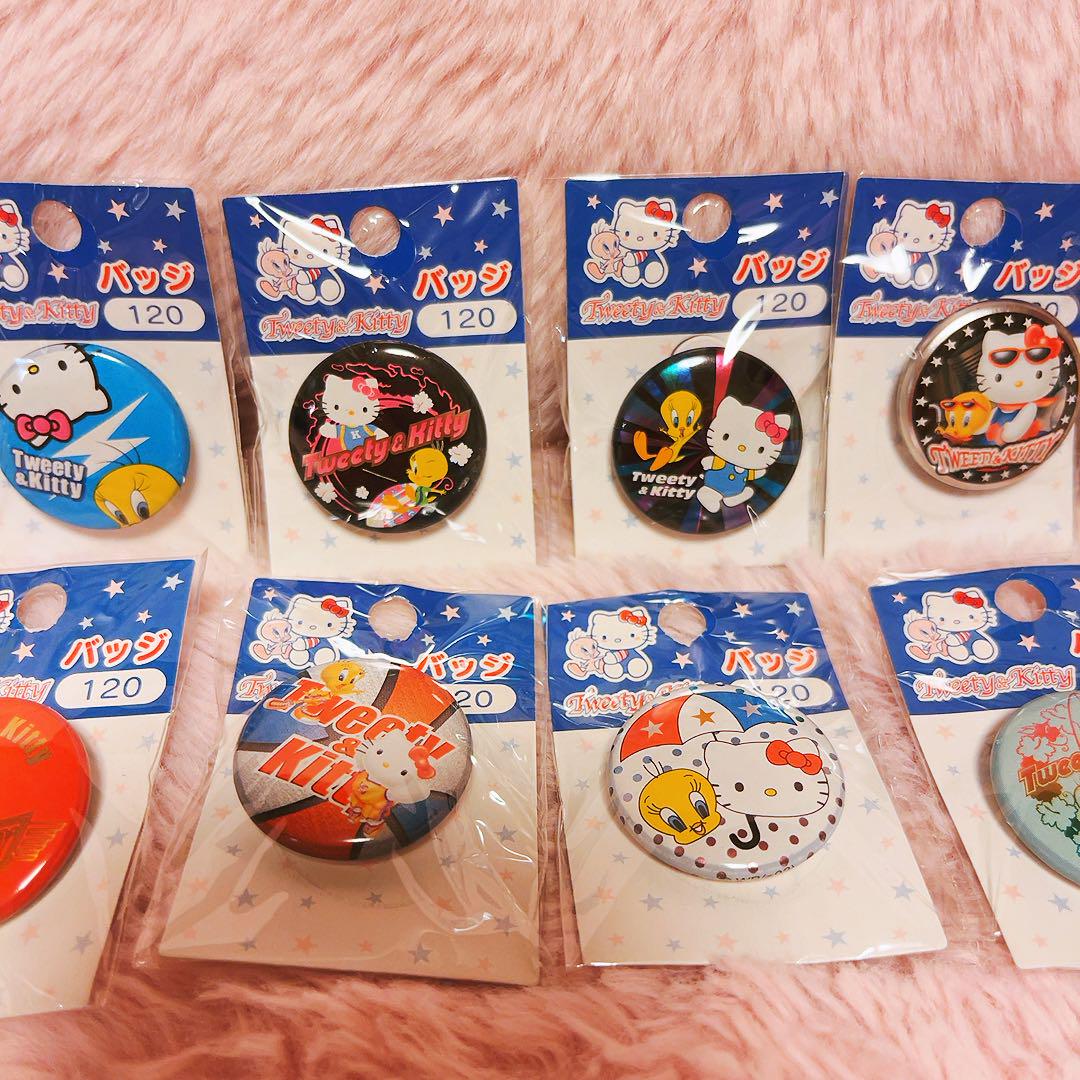 激レア！希少！sanrio サンリオ キティ トゥイーティー ストラップ バッジ 激レア】サンリオ ハローキティ tokidoki コラボ ストラップ