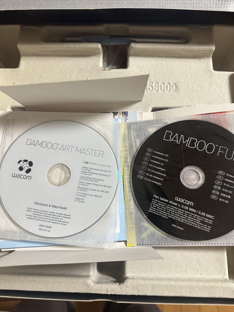【中古】WACOM Bamboo Art Master CTE-650/S1