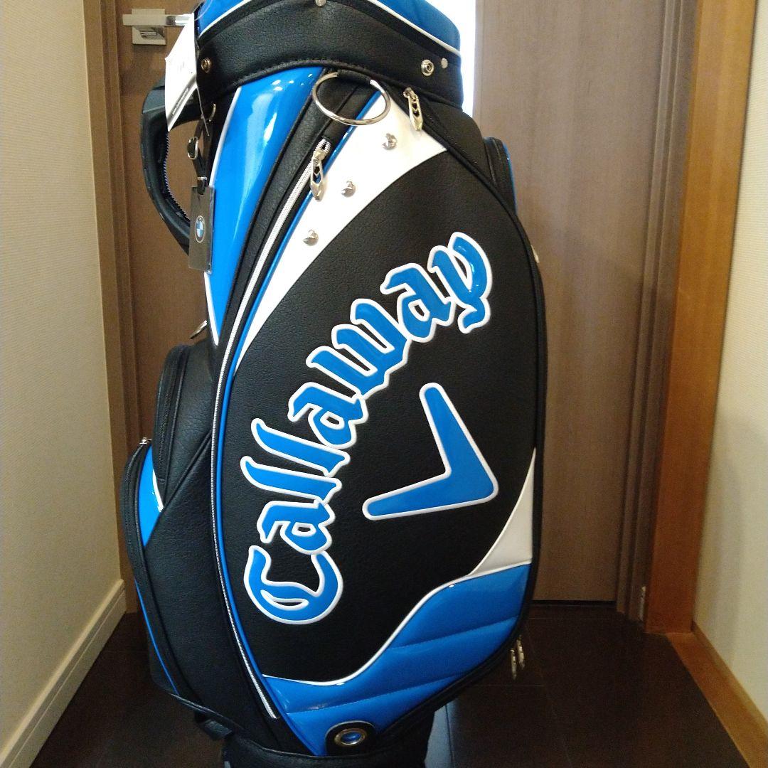 【新品未使用】Callaway キャディバッグ 青/黒 BMWロゴ BMW×Callaway キャディ・バッグ（レディース） | Elbe BMW
