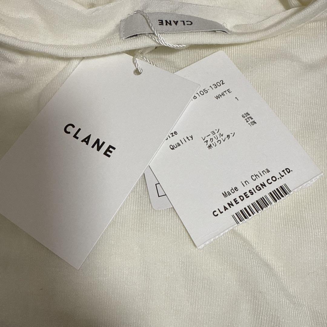 CLANE 新品タグ付き SOFT SHEER COMPACT TOPS