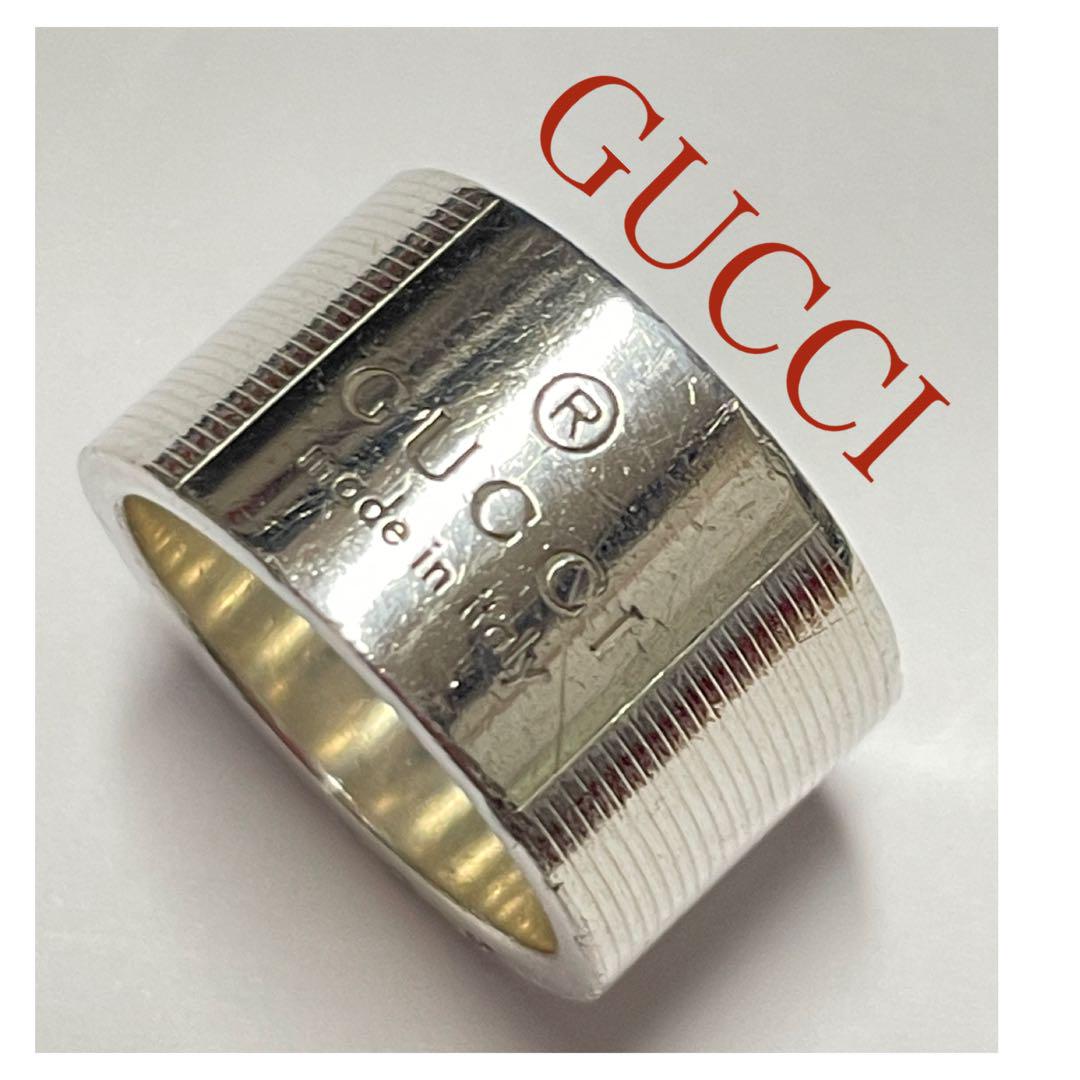 GUCCIグッチ シルバー リング ❤︎ - メルカリ