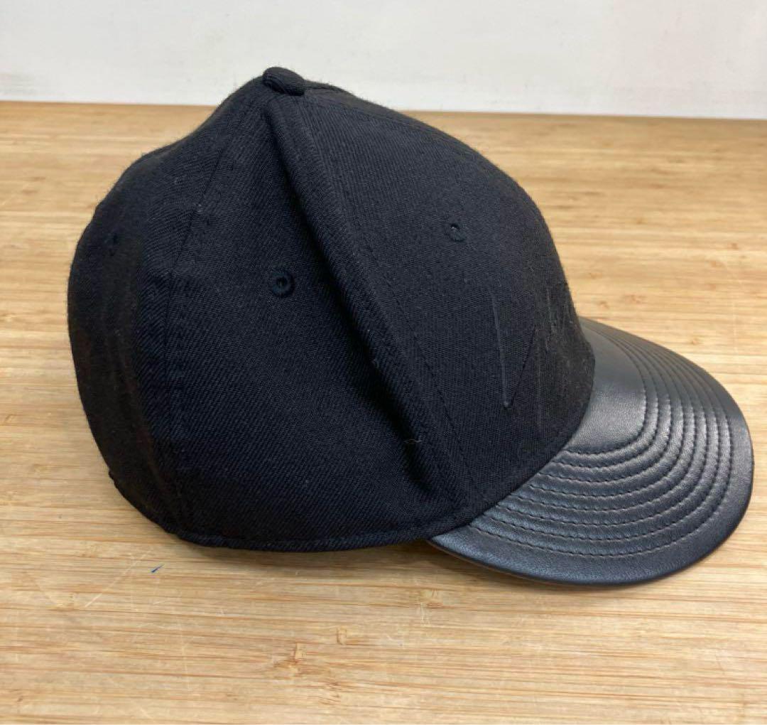 yoji yamamoto ヨウジヤマモト　レザーキャップ【美品】