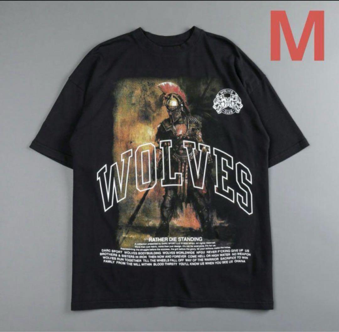 960　レア 　ダルクスポーツ darc sport 立つ死　Tシャツ　M　黒