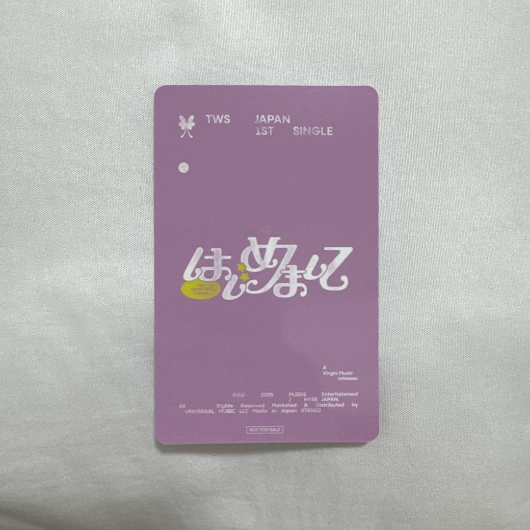 TWS はじめまして ジフン TSUTAYA ラキドロ トレカ - メルカリ