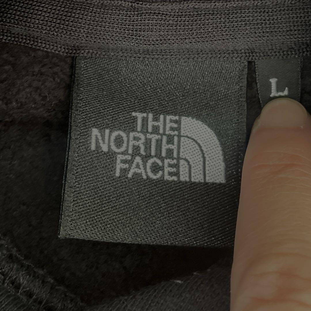 THE NORTH FACE 黒 フード付きパーカー L