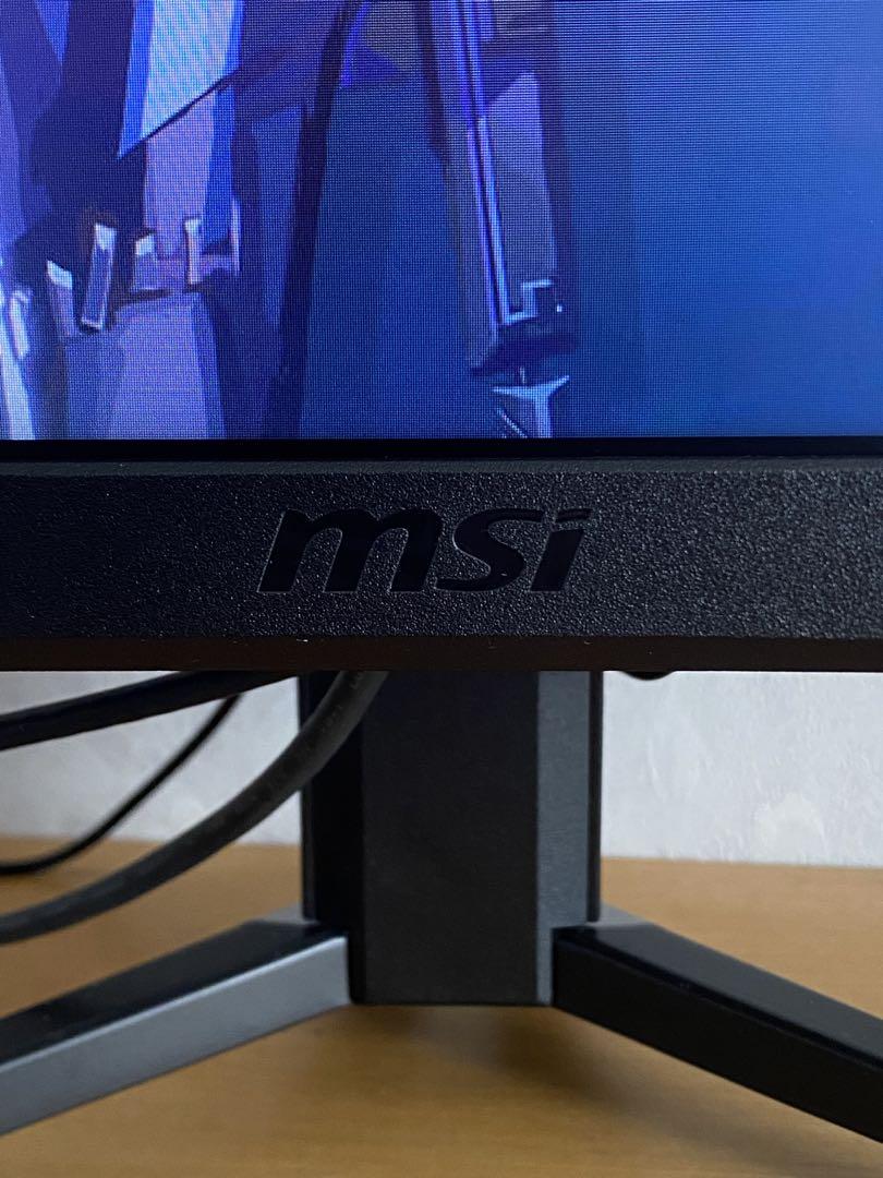 MSI 湾曲ゲーミングモニター G24C4 E2 23.6インチ　180Hz