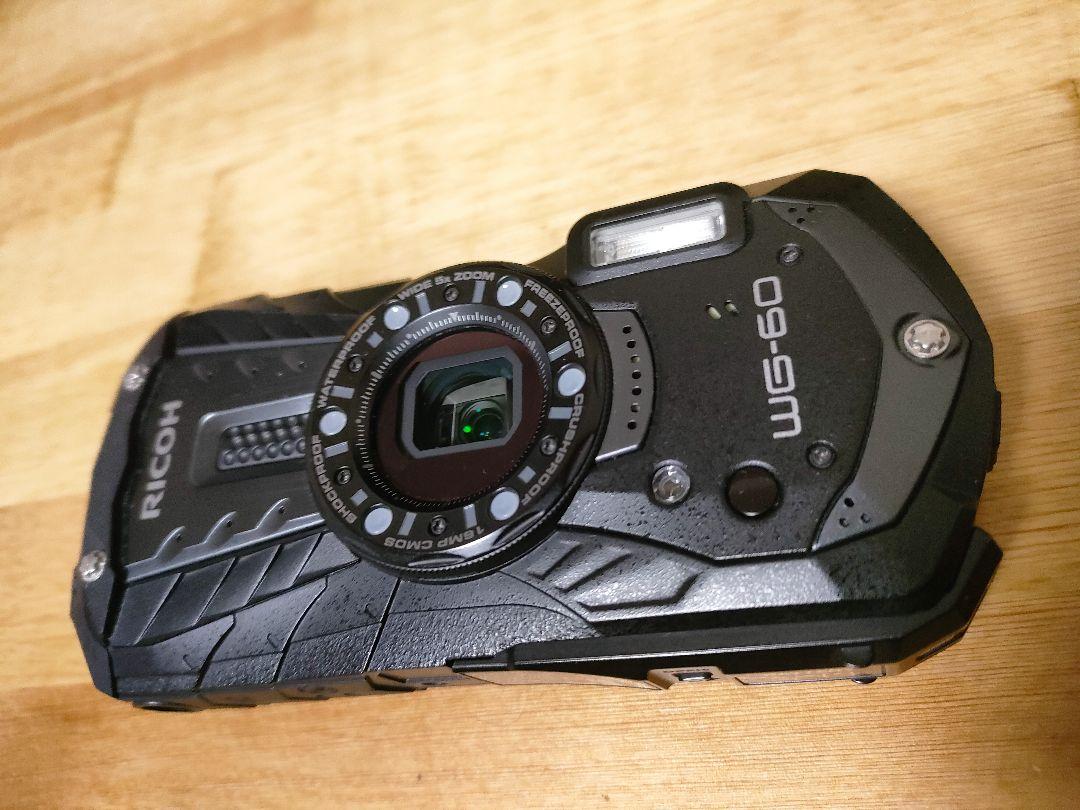 Amazon.com : RICOH Waterproof Digital Camera WG-60 Black 14m