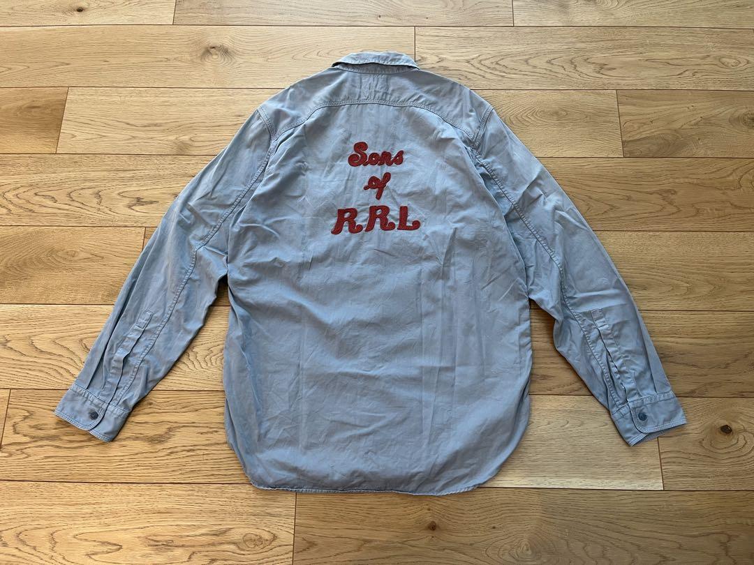 初期モデル RRL ダブルアールエル ツイル ワーク シャツ メンズ