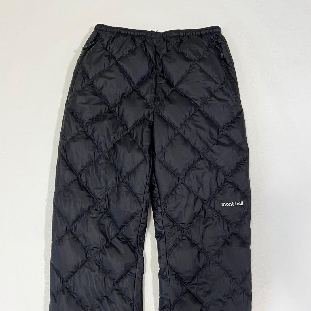 モンベル スペリオダウンパンツ ボトムス アウトドア ブラック L
