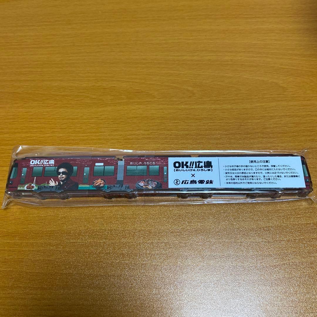 【新品】Ooochie Koochie広島電鉄アクリルブロック吉川晃司 奥田民生