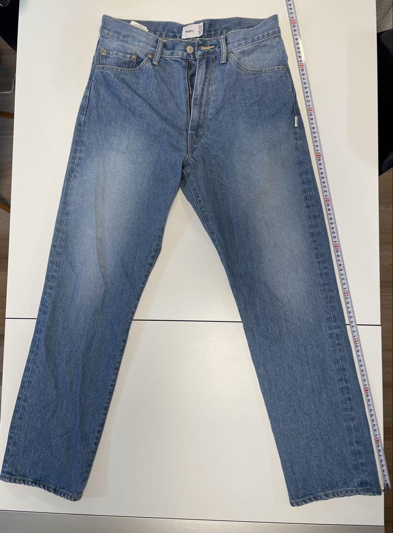 WTAPS BLUES BAGGY TROUSERS COTTON DENIM