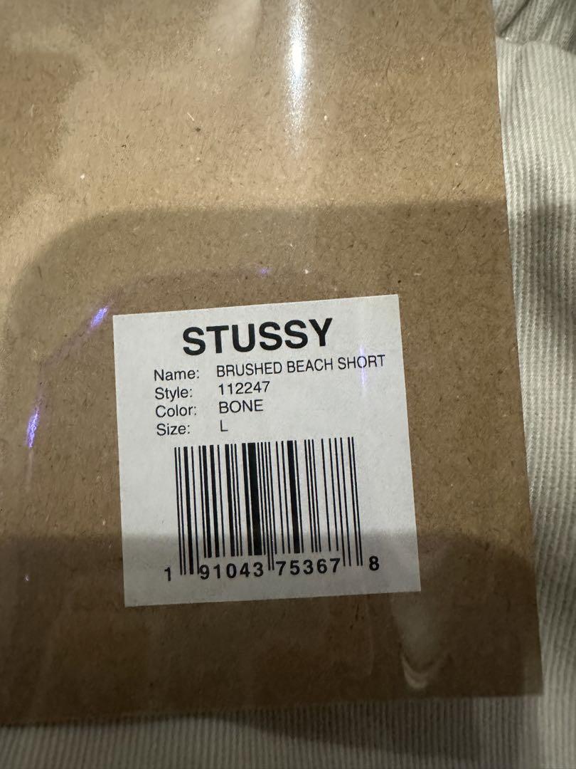 パンツ STUSSY BRUSHED BEACH SHORT BONE L