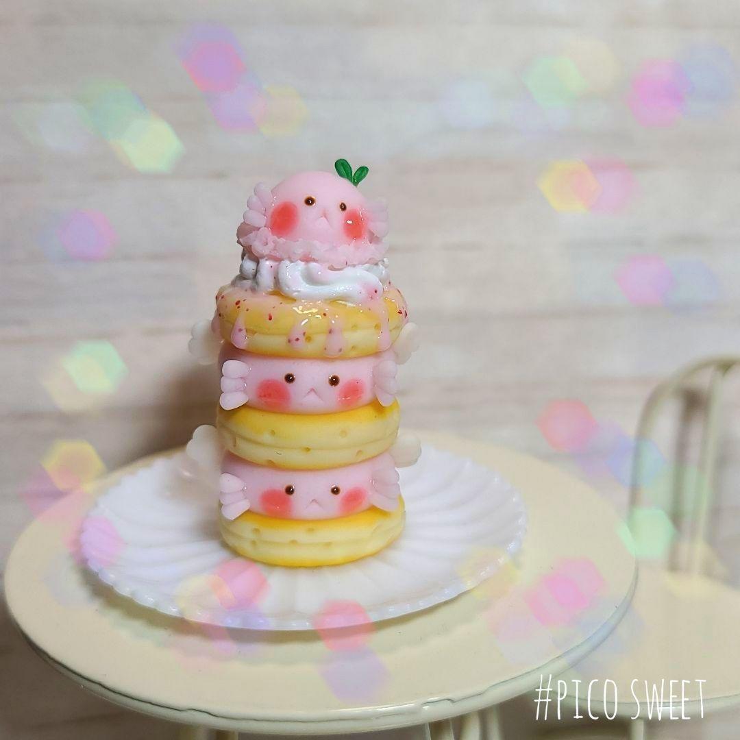 ピンクなウーパーのアイスパンケーキ その他 ピンクなウーパーのアイスパンケーキ その他