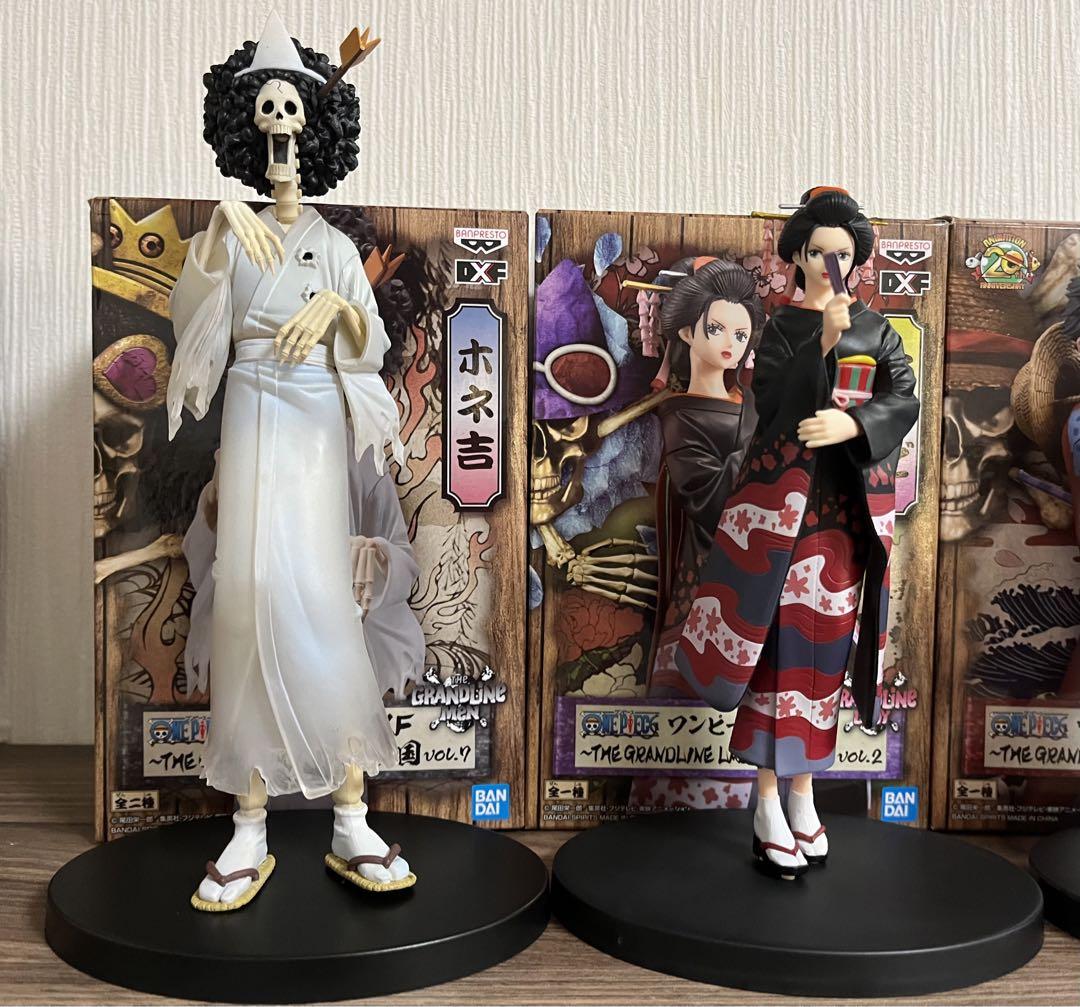 ワンピース　DXF　麦わらの一味 & ロー　ワノ国　10種セット　プライズ ワンピース DXF 麦わらの一味 & ロー ワノ国 10種セット