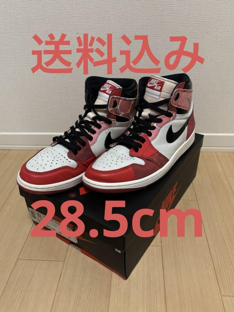 Spider-Man × Nike Air Jordan 1 High OG靴