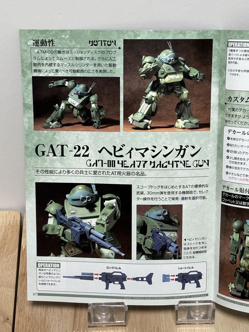 DMZ-01 1/18 スコープドッグ　with ミクロアクションシリーズ