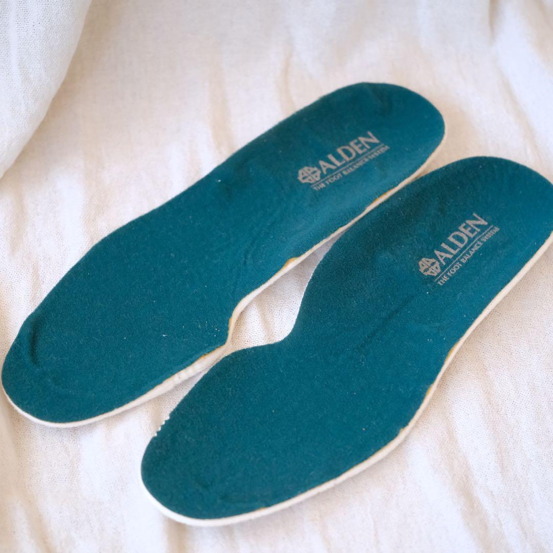 新品未使用品 Aldenオールデン312グレインカーフプレーントゥ9D