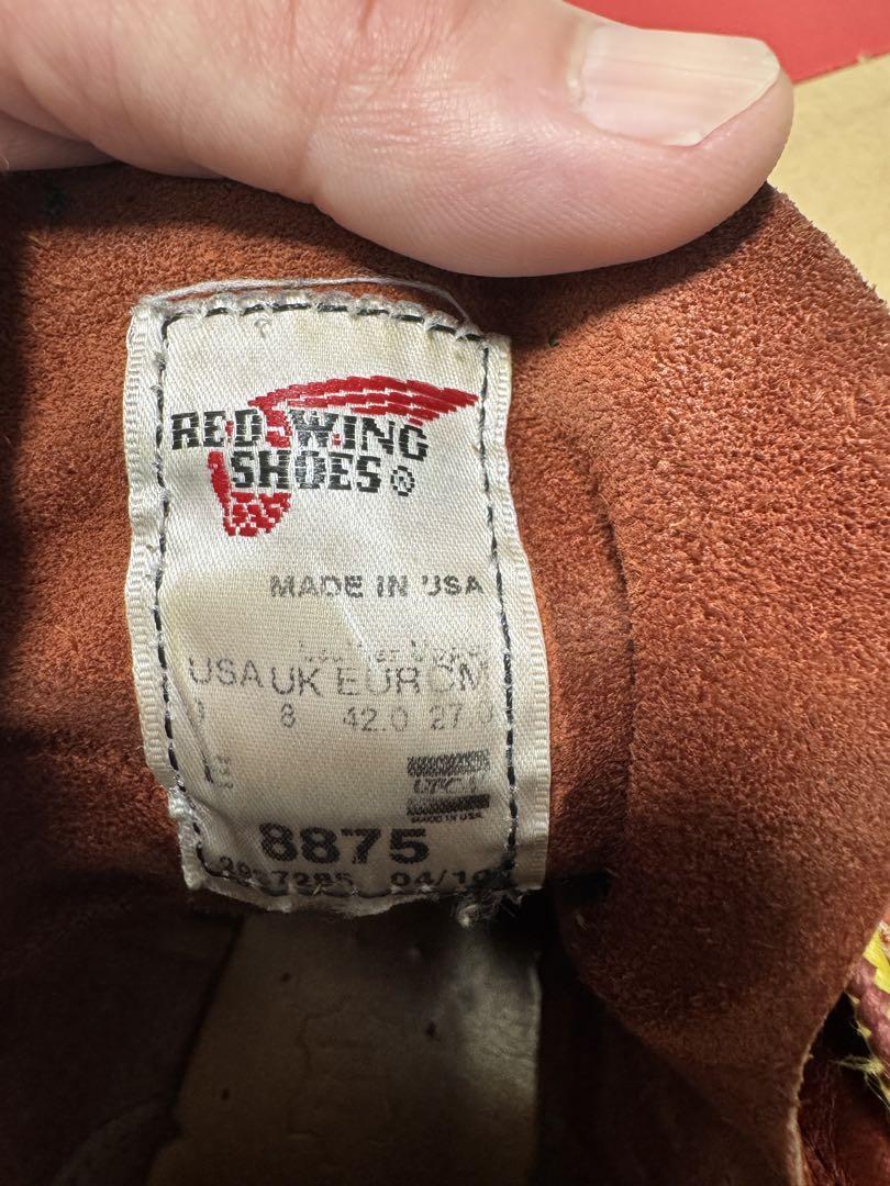 RED WING 8875 アイリッシュセッター　定番