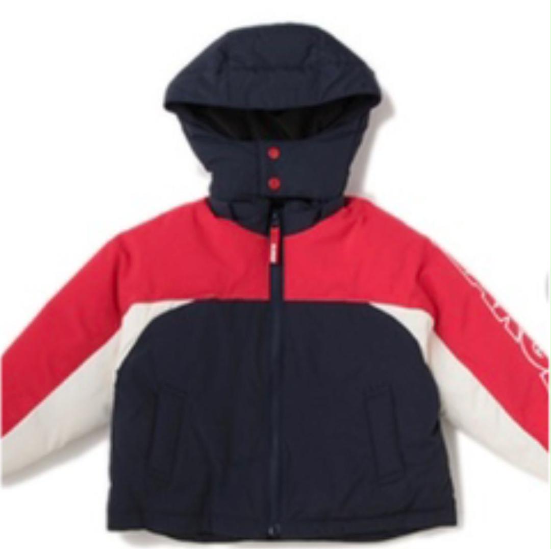 【新品】XLARGE KIDS  OGバック袖ライン中綿ブルゾン